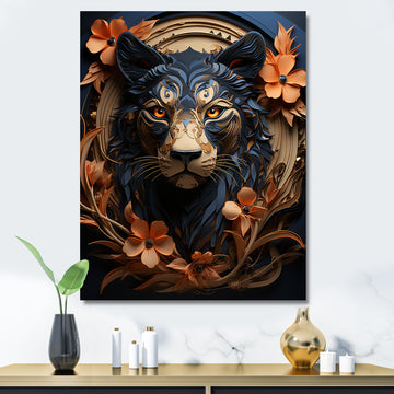 Obsidian Stealth Leopard - Leopard Wall Art Prints
